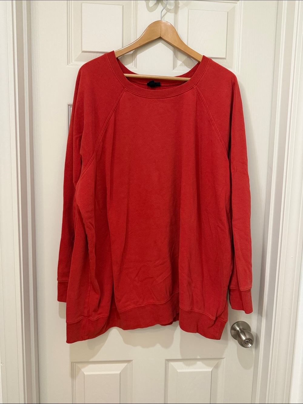 torrid Red Oversized Crewneck Sweatshirt